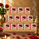 Pooja Paath Cone Dhoop ( Rose ) - 12 Pack