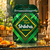 Shikha Desh Agarbatti Zipper Pouches - 6 pack