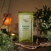 Pooja Path Kacha Bela Zipper Pouch