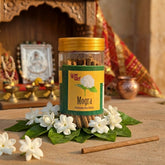 Premium Mogra Dry Dhoop Sticks-110g-Jar