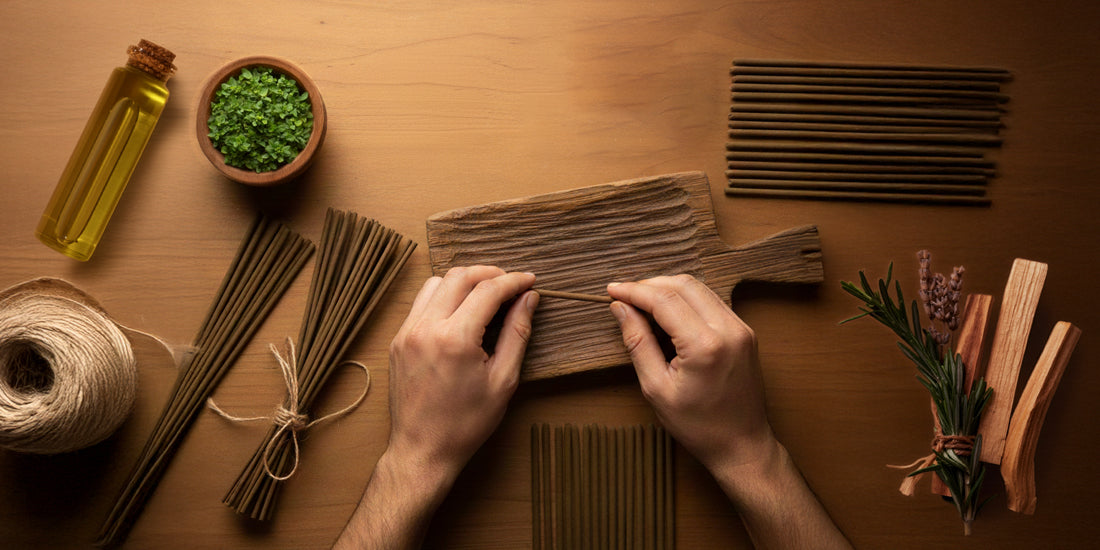 Agarbatti Making Process