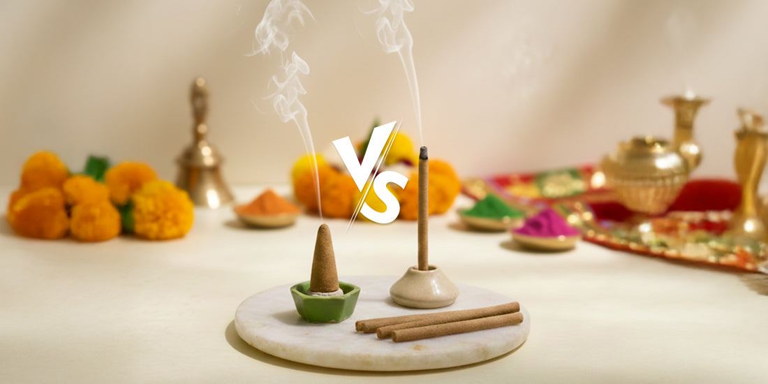 Dhoop Cones vs Dhoop Sticks