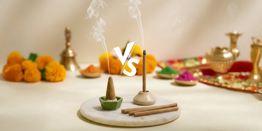 Dhoop Cones vs Dhoop Sticks