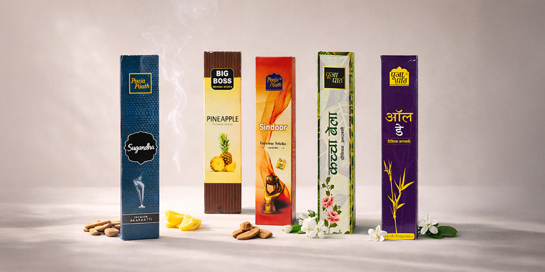 Different Types of Agarbatti and Their Uses