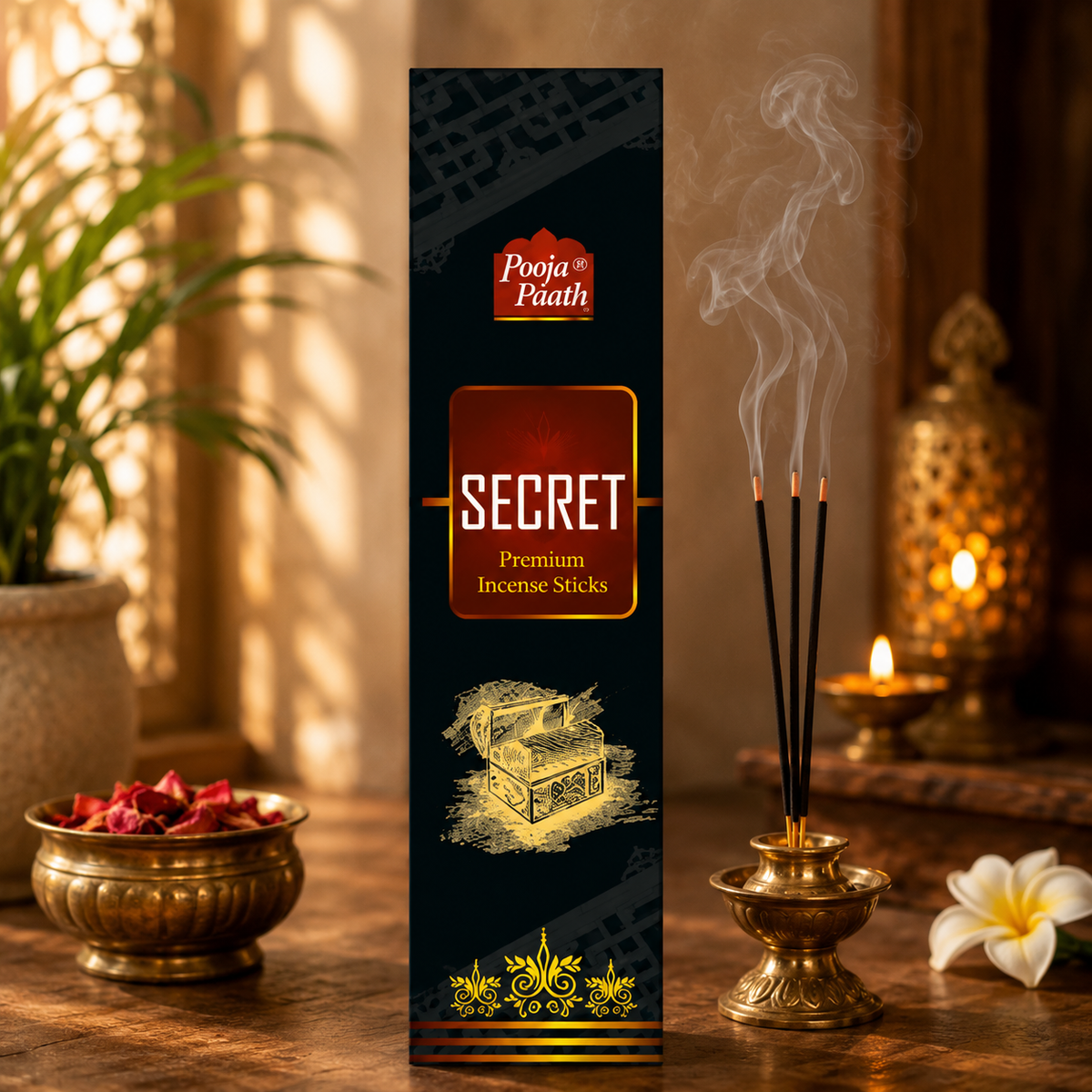 Secret Premium Incense Sticks - 6 Pack