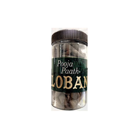 Pooja Paath Loban Dhoop Jar Blended Cone 30min 110 GRM Dry Cone Box
