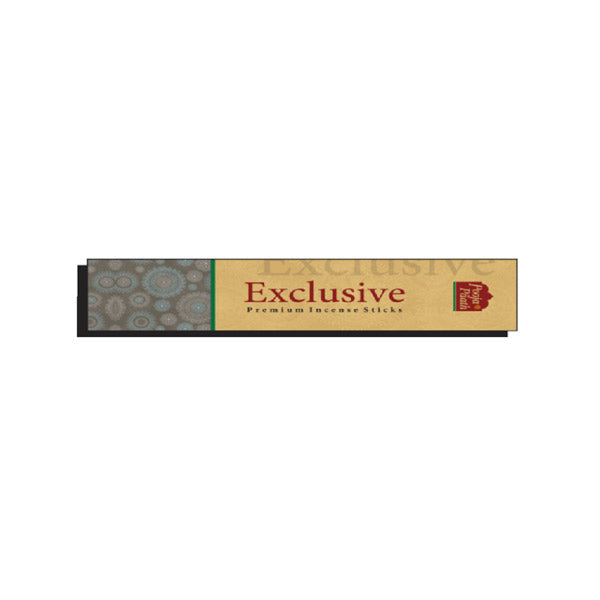 Pooja Paath Exclusive Agarbatti Blended 30min 100 GRM Brown Stick 8 inch Box