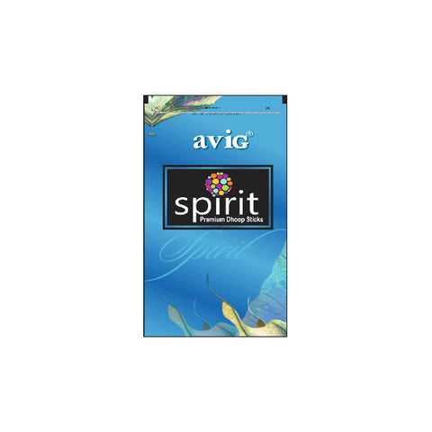 Avig Spirit Zipper Pouch Agarbatti Blended 8 inch 110 GRM 30min Brown Stick Zip Lock Pouch