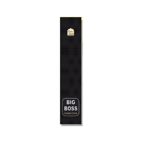 Pooja Path Big Boss Agarbatti Blended 30min 100 GRM Brown Stick 8 inch Box