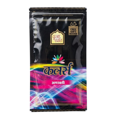Colours Agarbatti Zipper Pouch - 6 pack
