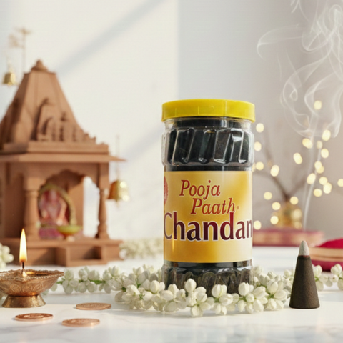 Chandan Cone Dhoop-100g-Jar
