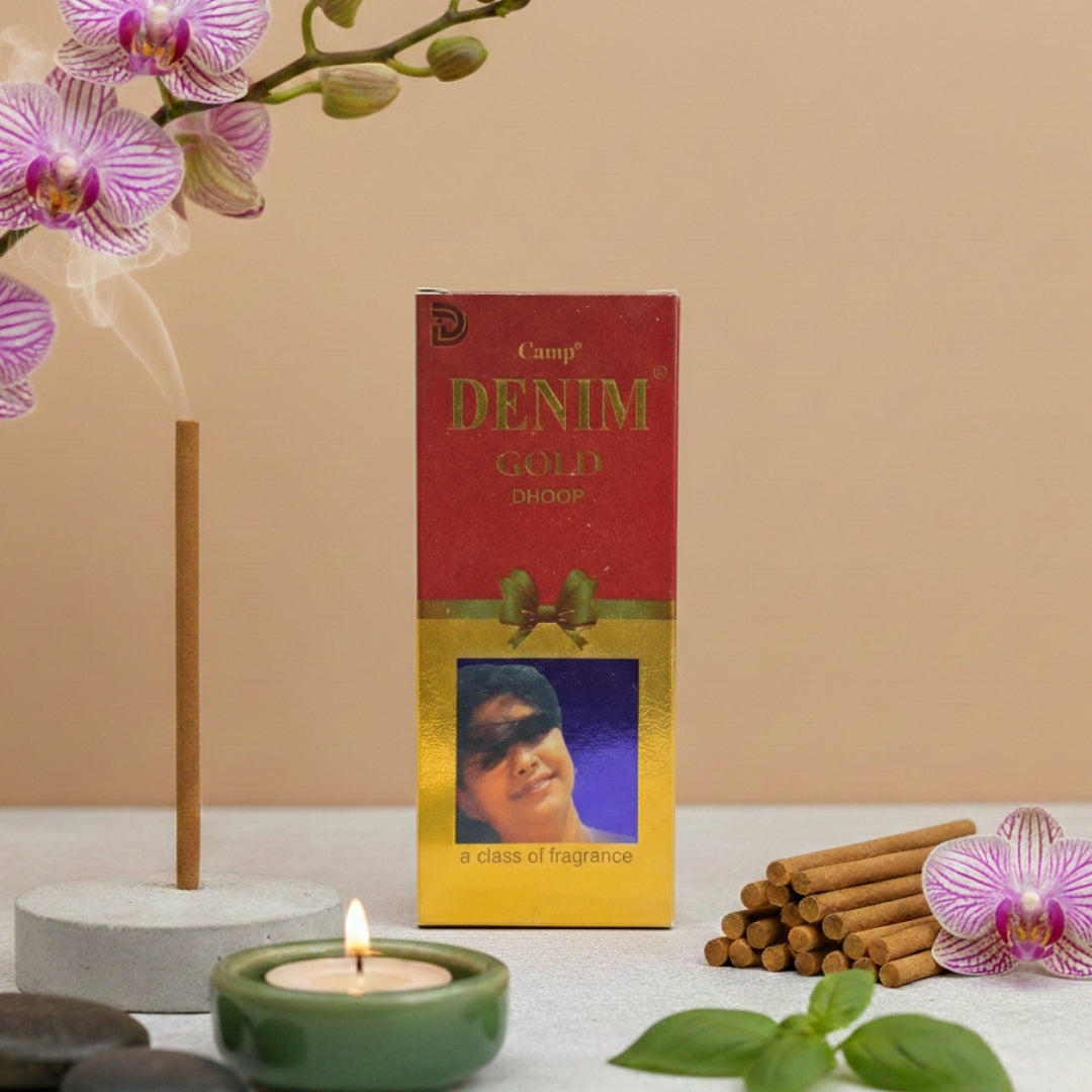 Pooja Paath Gold Premium Deluxe Dhoop