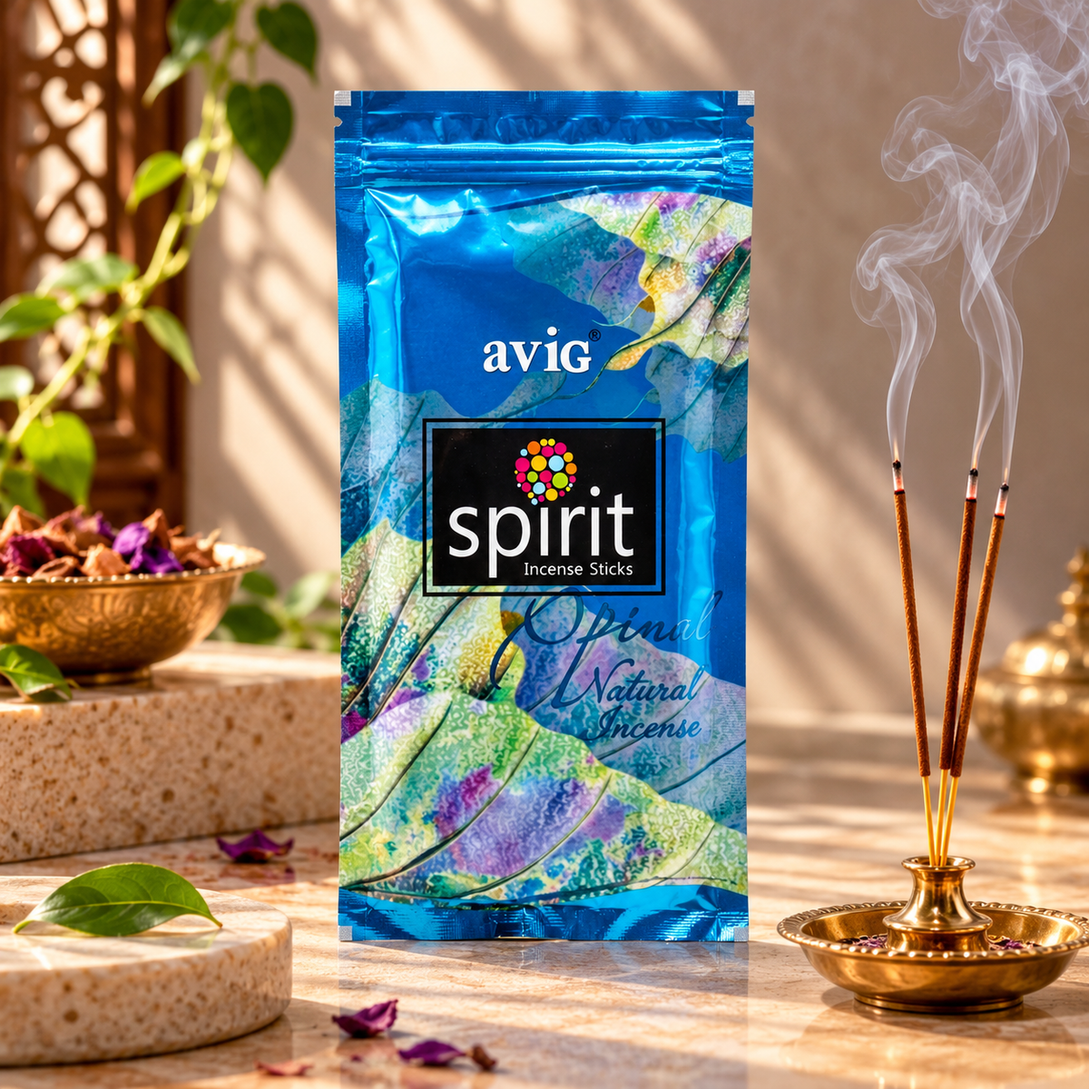 Avig Spirit Zipper Pouch Agarbatti - 2 Pack