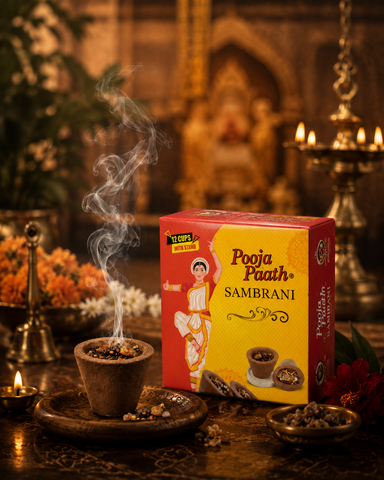 Sambrani Dhoop Cups - 12 Premium Cups