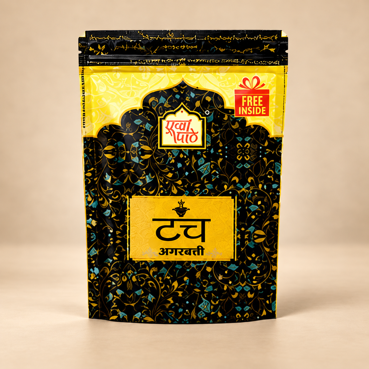 Pooja Paath Zipper Deluxe Dhoop Batti ( Touch ) - 6 Pack