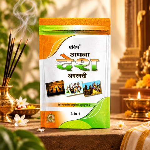 Apna Desh Agarbatti Pouches - 2 Pack