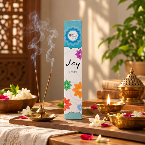 Joy Perfumed Agarbatti - 6 Pack - 9 Inch - 15 gm