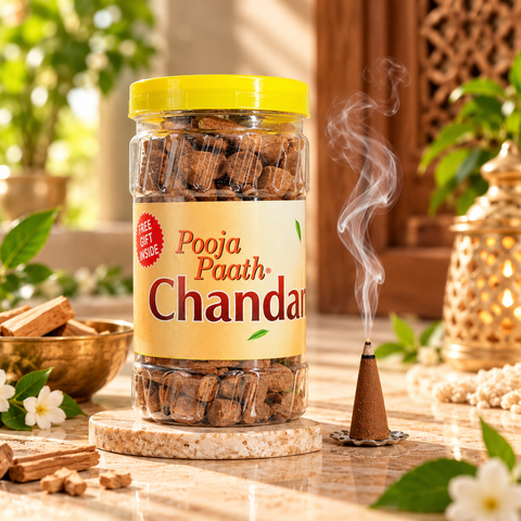 Chandan Cone Dhoop - 100 gm - 50 sticks
