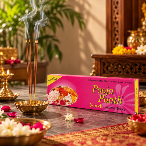 Pooja Paath Agarbatti Super Family - 6 Pack