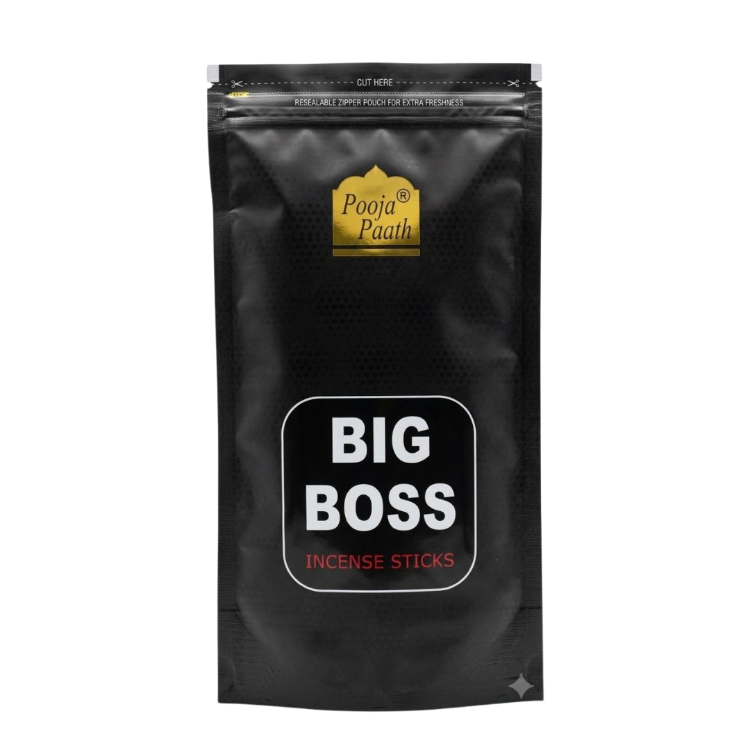 Big Boss Zipper Pouch Agarbatti