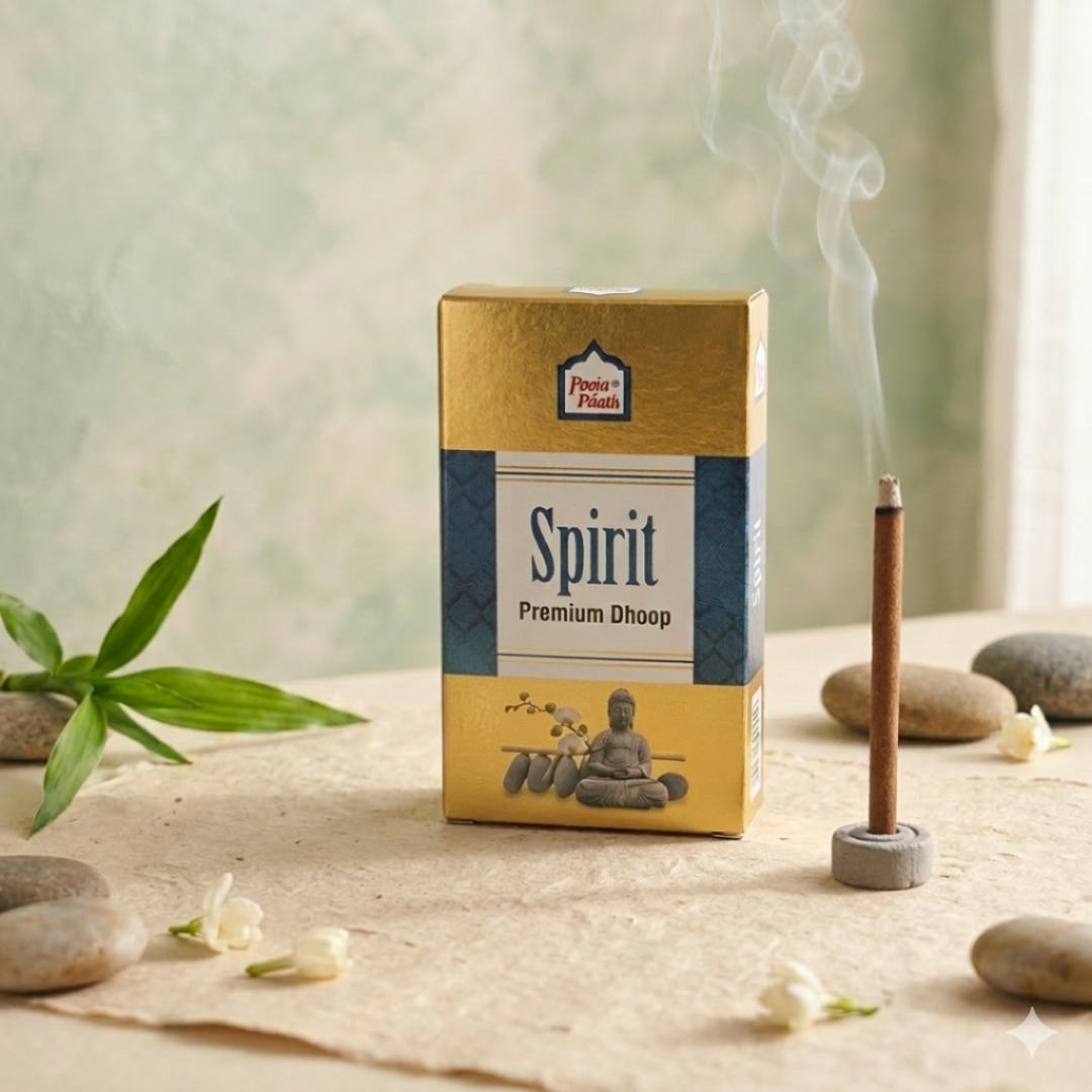Premium Spirit Dry Dhoop Sticks Box -6 Pack