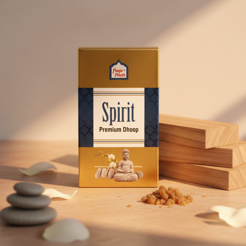 Premium Spirit Dry Dhoop Sticks Box -6 Pack