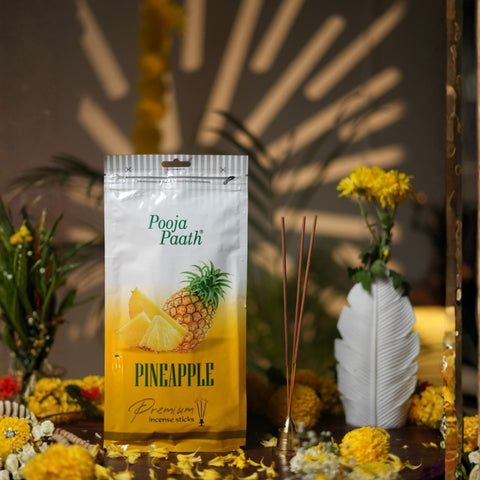 pooja paath pineapple pouch