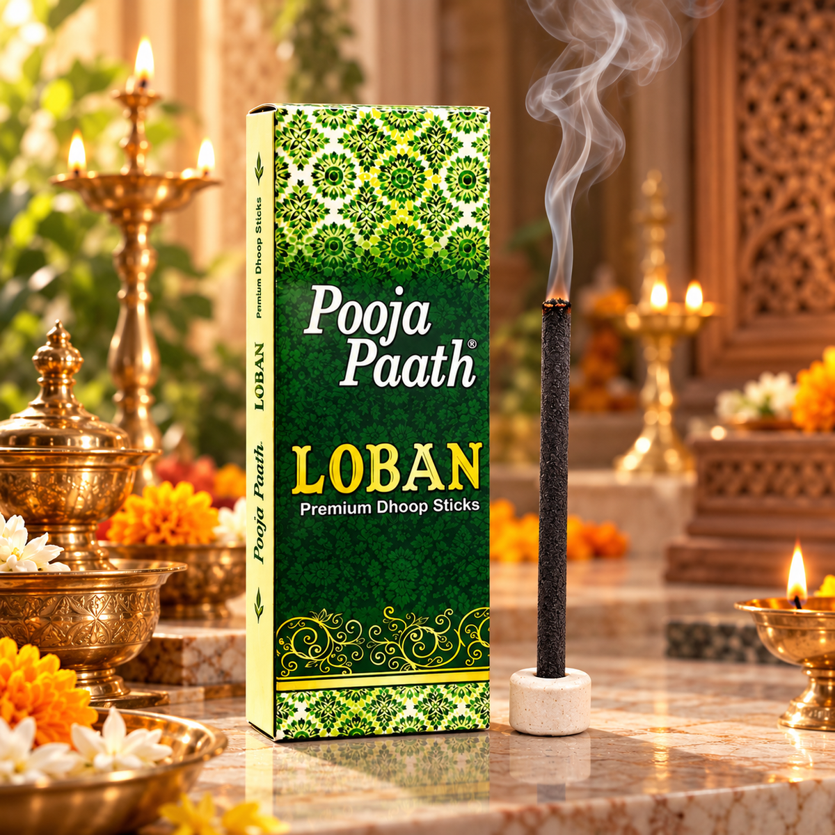 Loban Premium Dry Stick - 4inch - 12 pack