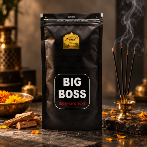 Big Boss Zipper Pouch Agarbatti - 8 Inch - 6 Pack