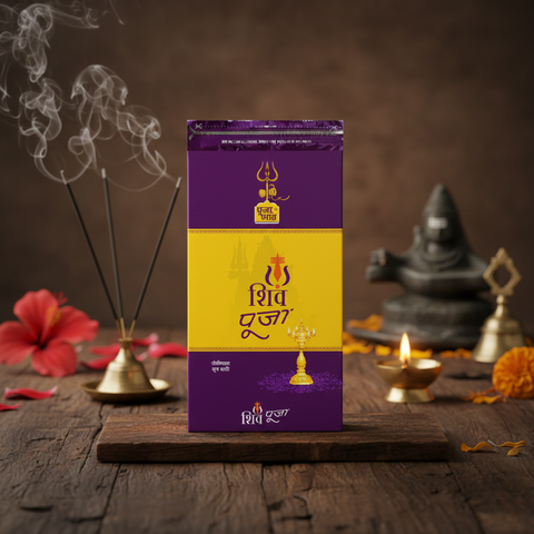 Zipper Pouch Shiv Pooja Agarbatti