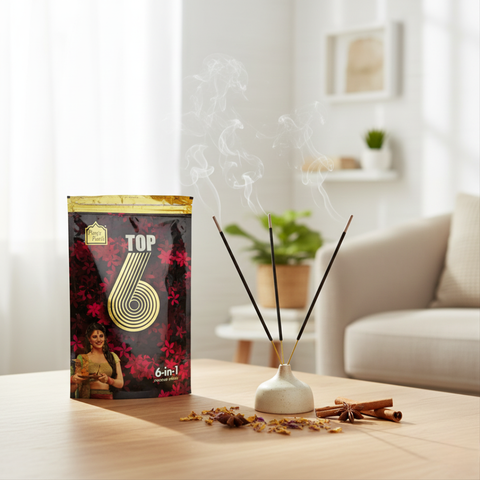 Top Six Agarbatti Zipper Pouches