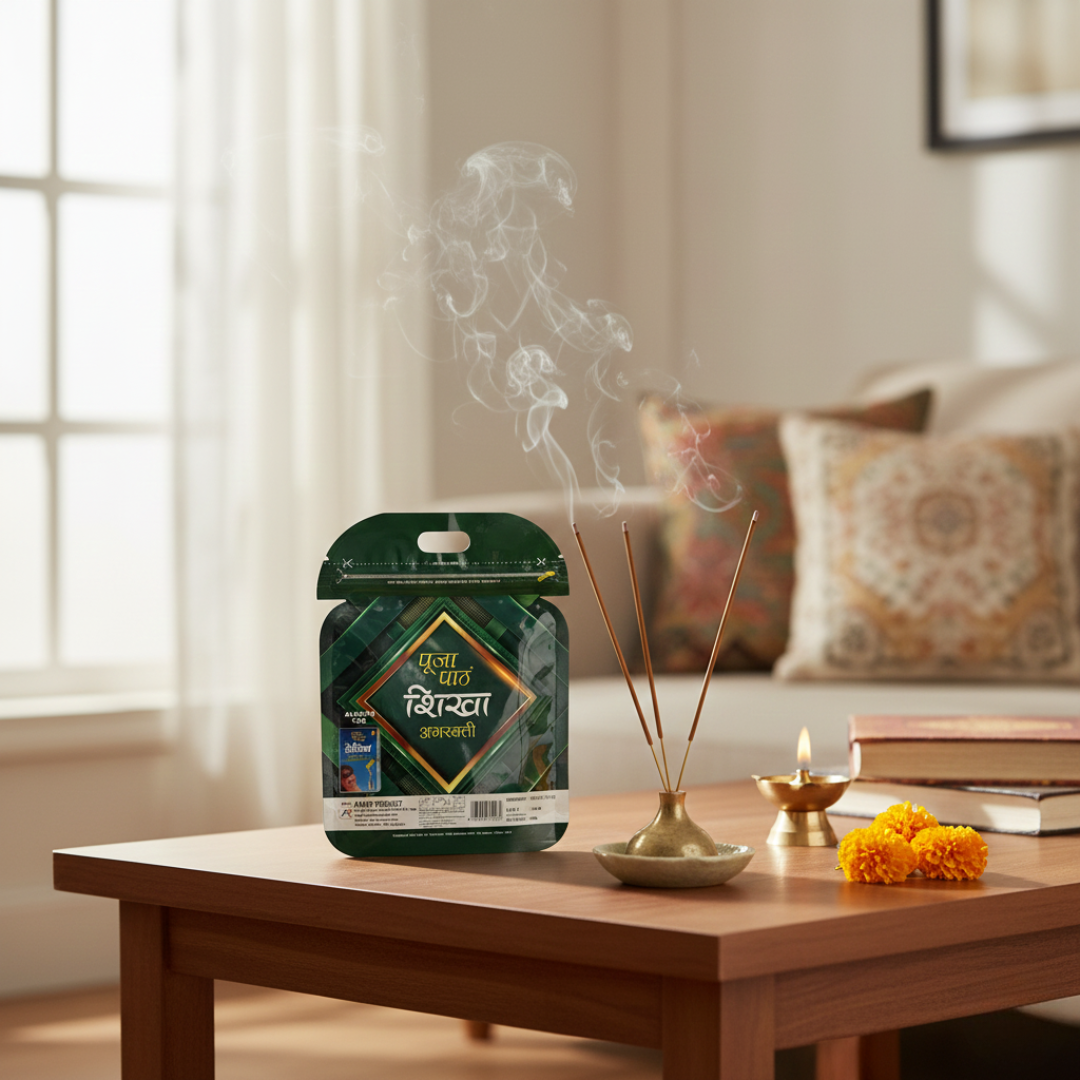 Shikha Desh Agarbatti Zipper Pouches