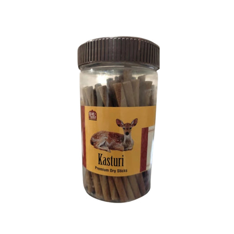 Poojapaath Jar Dry Sticks ( Kasturi)