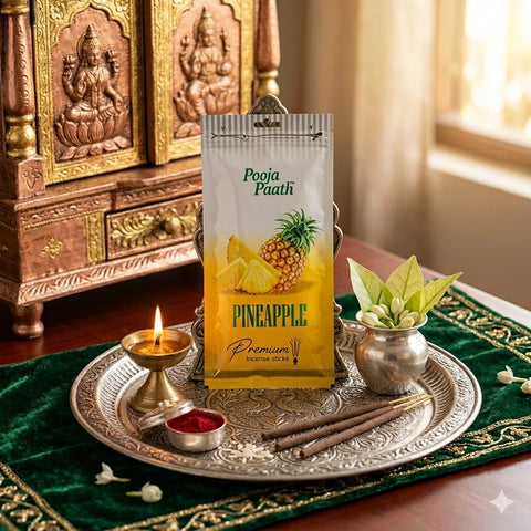pooja paath pineapple pouch