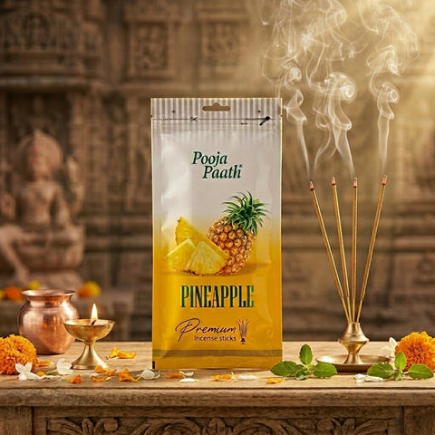 pooja paath pineapple pouch