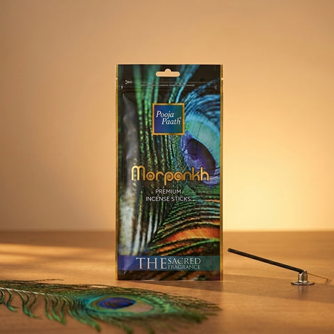 Pooja Path Morpankh Premium Pouch