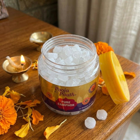 Pooja Paath Camphor (Kapoor) 100 Gms Jar