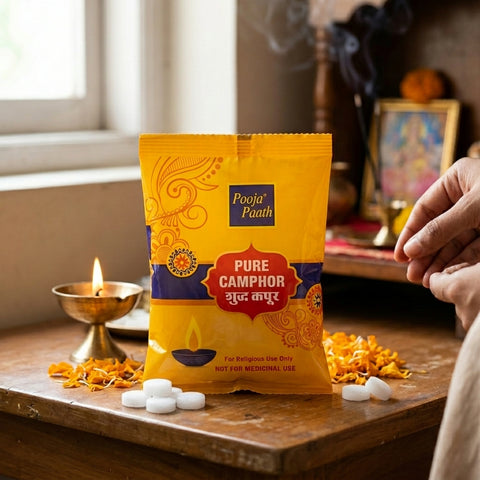 Pooja Paath Camphor (Kapoor) 100 Gms
