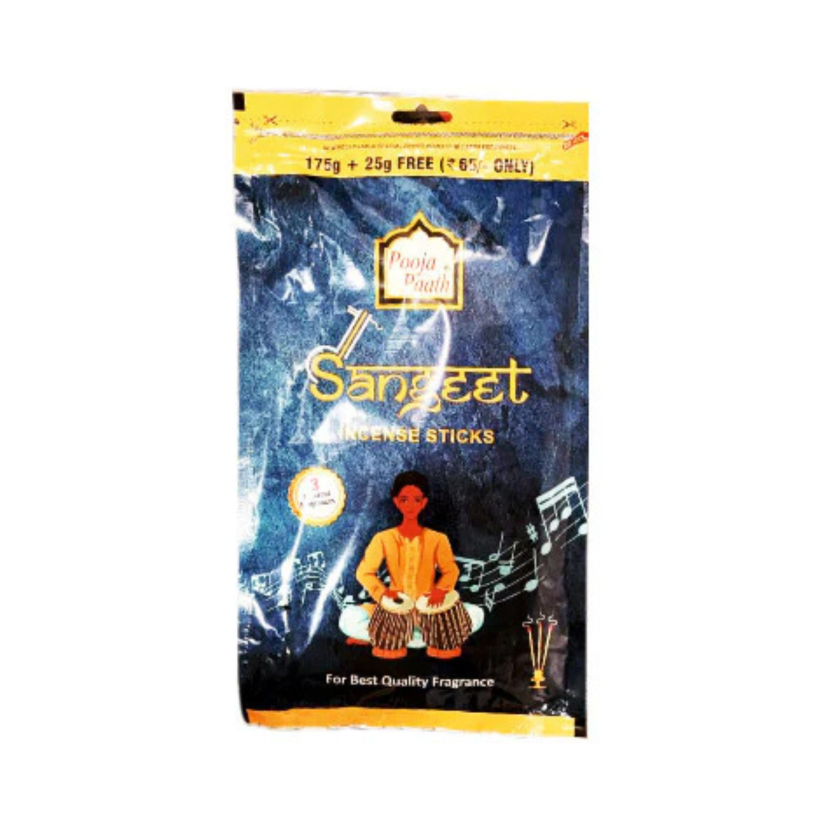Sangeet Zipper Pouch Agarbatti 65/-