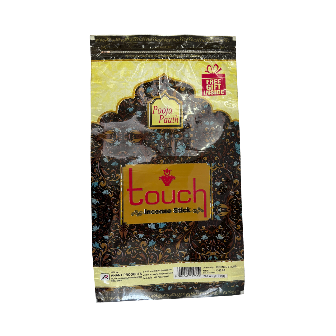 Pooja Paath Zipper Deluxe Dhoop Batti ( Touch ) -2 Pack